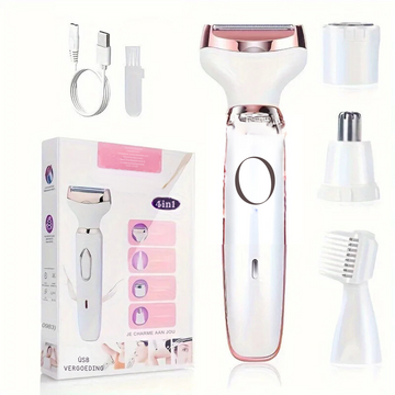 FLINKO | Comfort 4 in 1 elektrisch scheerapparaat voor dames